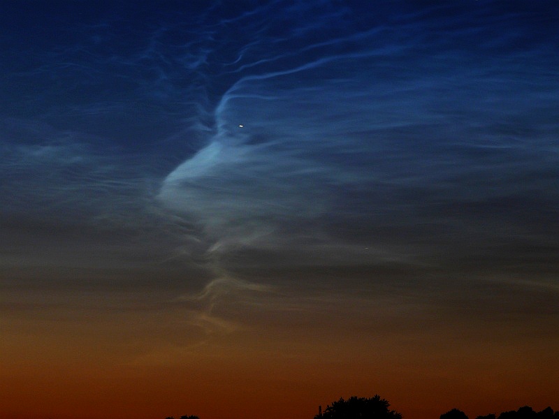 Eigene Aufnahme vom Bonner Rheinufer, 03.07.2014, 23:25 MESZ